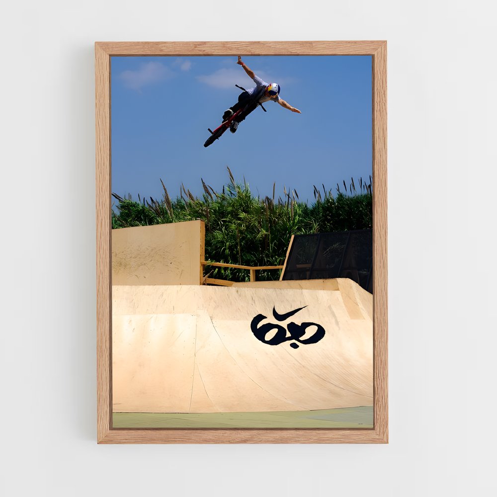 Poster Skate à Mide – affiche BMX (vue 4)